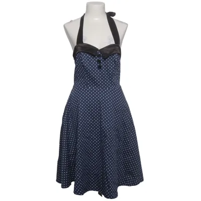 Robe dos-nu (Bleu, Blanc) de Dressystar Coton