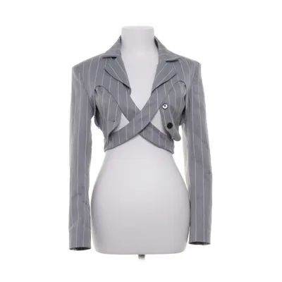 Twinset (Grijs, Wit) van Bershka Elastaan, Polyester, Viscose