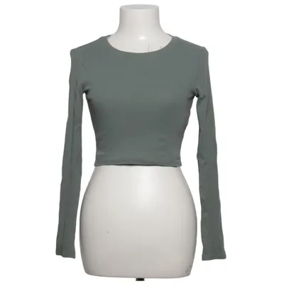 Crop top (Vert) de Even & Odd Élasthane, Coton biologique