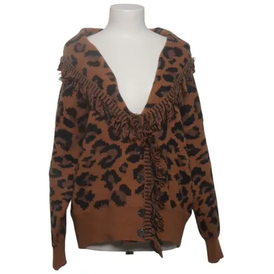 Strickjacke (Braun, Schwarz) von Memory & Co Acryl, Alpakawolle, Polyamid