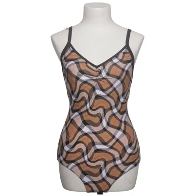 Badpak (Bruin, Zwart, Wit) van Teisumi Elastaan, Polyamide, Polyester