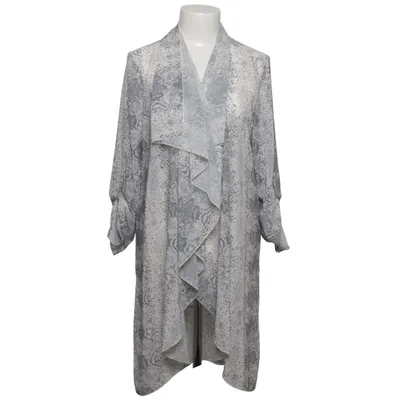 Cardigan (Gray, White) from Heine Polyester