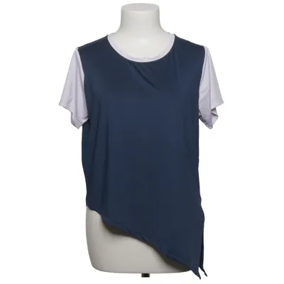 T-shirt (Bleu, Blanc) de Sophia Thiel Élasthane, Polyester