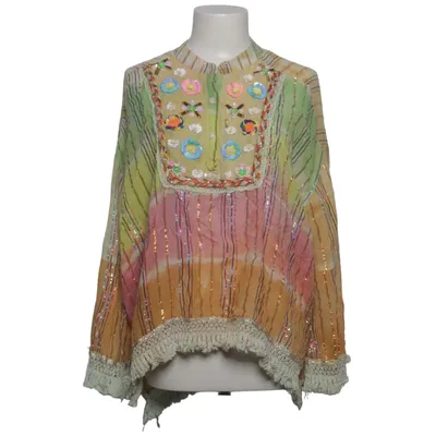 Blus (Beige, Flerfärgad) från Siya Bomull