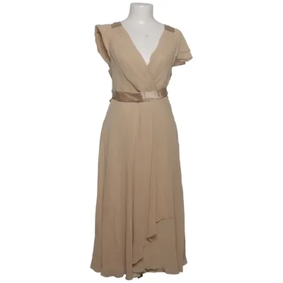Omlottklänning (Beige) från Elégance Acetat, Silke