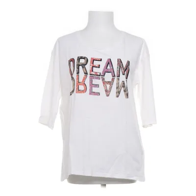 T-shirt (White, Multicolored) from Oui Organic cotton