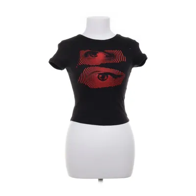 T-shirt (Zwart, Meerkleurig) van Divided by H&M Katoen