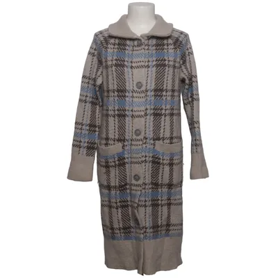 Coat (Beige, Blue, Brown) from Max Studio Acrylic, Elastane, Polyester, Wool
