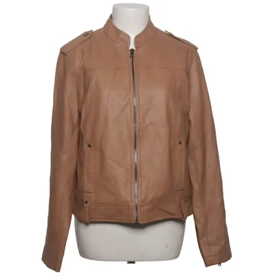 Veste de motard (Beige) de Promod Polyester, Polyuréthane