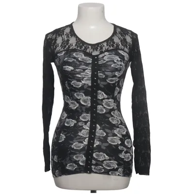 Top (Sort, Hvid) fra Okay Elastan, Polyester, Viscose