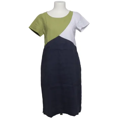 Robe (Vert, Blanc, Bleu, Multicolore) de Vlt's by Valentina's Élasthane, Lin, Polyester