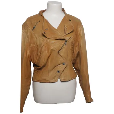 Biker jacket (Brown) from Hollies Leather