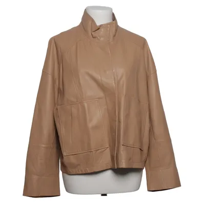 Läderjacka (Beige) från Riani Skinn