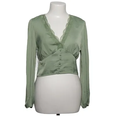 Blouse (Vert) de Stradivarius Polyester