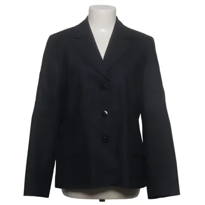 Blazer (Schwarz) von Peter Hahn Elasthan, Wolle