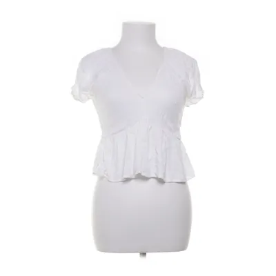 Peplum top (Wit) van Clockhouse Viscose