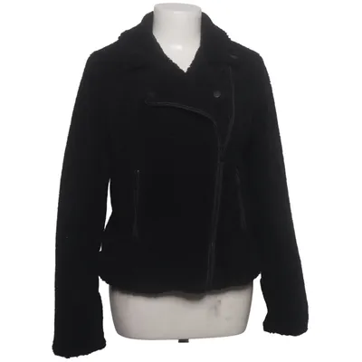 Bikerjack (Zwart) van Sanctuary Imitatiebont, Polyester