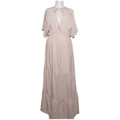 Maternity dress (Beige) from Cache Coeur Cupro, Viscose