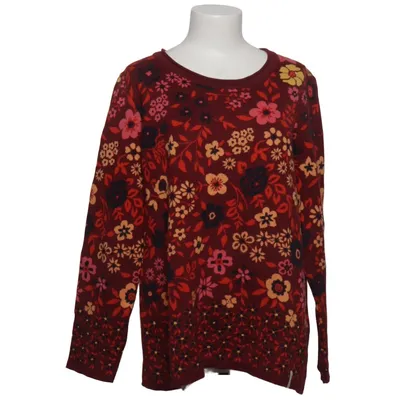 Pull-over (Rouge, Multicolore) de Deerberg Coton biologique