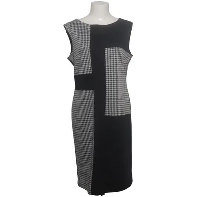 Dress (Black, White) from London Times Elastane, Polyester, Viscose