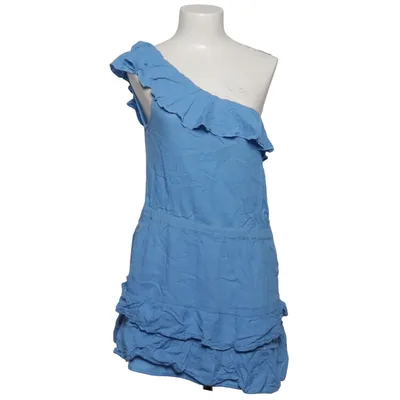 Jurk (Blauw) van Bershka Collection Linnen, Viscose