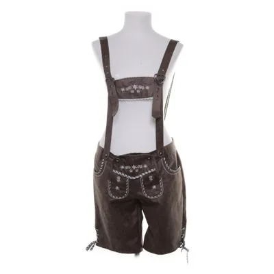 Lederhosen (Brun, Grön, Vit) från Brandl Tracht Polyester