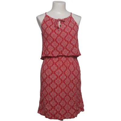 Dress (Red, White) from Faded Glory Lyocell, Polyester, Viscose