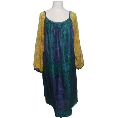 Klänning (Blå, Gul, Lila) från Oriental Vintage Silke