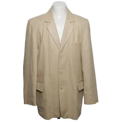 Leather blazer (Beige) from Clone Leather