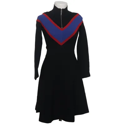 Dress (Black, Blue, Red) from Sandro Elastane, Polyamide, Viscose