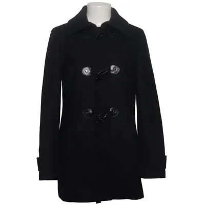 Duffle coat (Noir) de Calvin Klein Acrylique, Coton, Polyamide, Polyester, Viscose, Laine