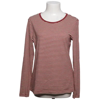 Lange mouwen shirt (Rood, Wit) van Montego Katoen, Polyester