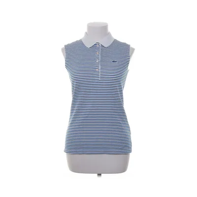 Pikétröja (Blå, Vit) från Lacoste Bomull, Elastan