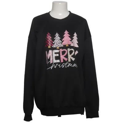 Christmas sweater (Black, Multicolored) from Merry Christmas Polyester