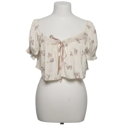 Crop top (Vit, Flerfärgad) från Urban Outfitters