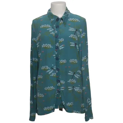 Bluse (Blau, Mehrfarbig) von Tante Betsy Elasthan, Viskose