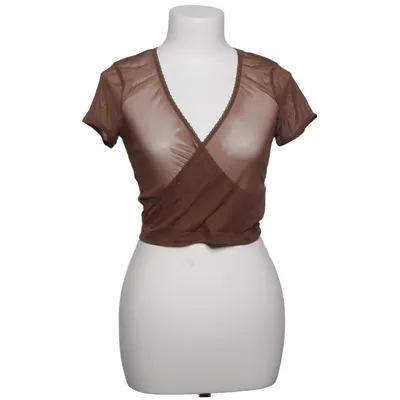 Wrap top (Brown) from Urban Outfitters