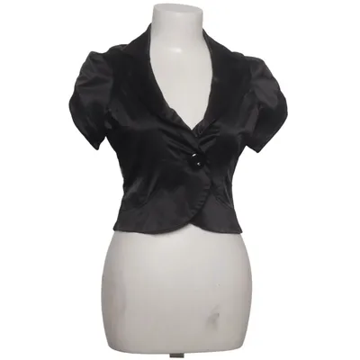 Bolero (Black) from Lulumary Cotton, Elastane, Polyester