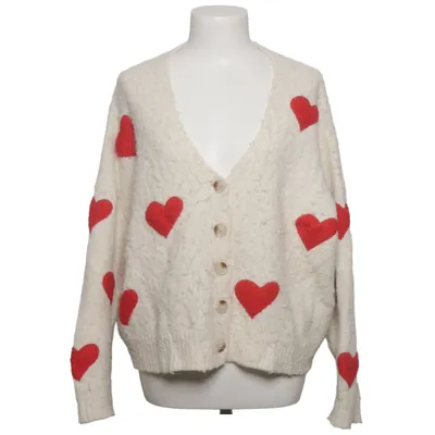 Cardigan (White, Red) from Lili & Lala Polyamide, Recycled polyester, Wool