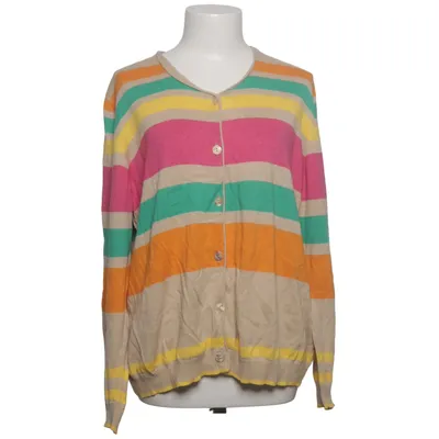 Cardigan (Beige, Flerfarvet) fra Mona Kashmir, Bomuld
