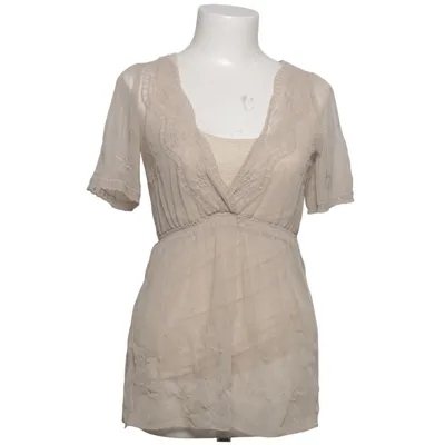 Top (Beige) from Oui Set Cotton, Elastane