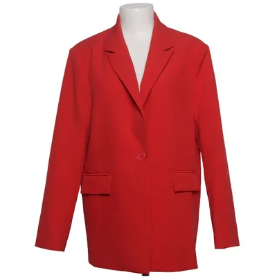 Blazer (Red) from Missguided Elastane, Polyester