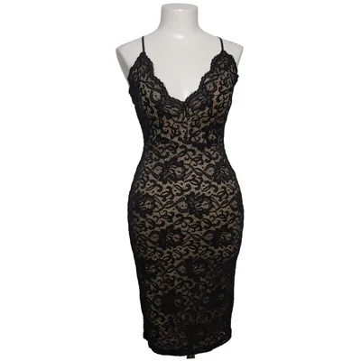 Cocktailkjole (Sort, Beige) fra G by Guess Elastan, Polyamid, Polyester