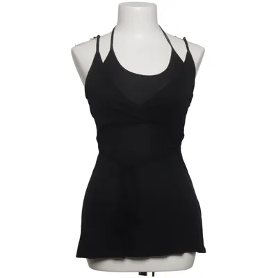 Haltertop (Zwart) van Reject Viscose