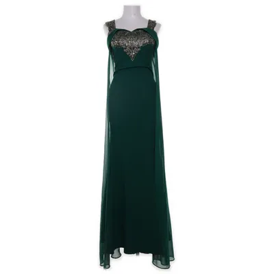 Robe de soirée (Vert, Or) de Altanight Polyester