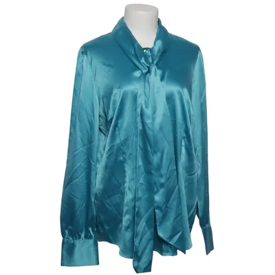 Blouse (Blue) from Hawes & Curtis Elastane, Polyester