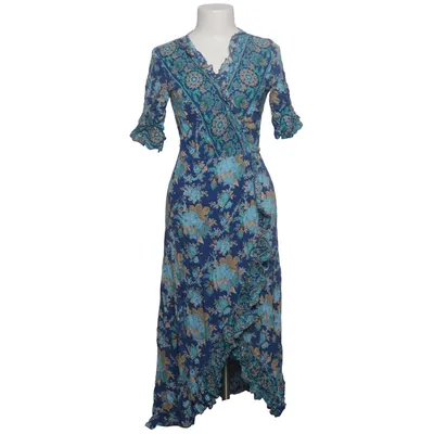 Robe portefeuille (Bleu, Multicolore) de Bindi Viscose