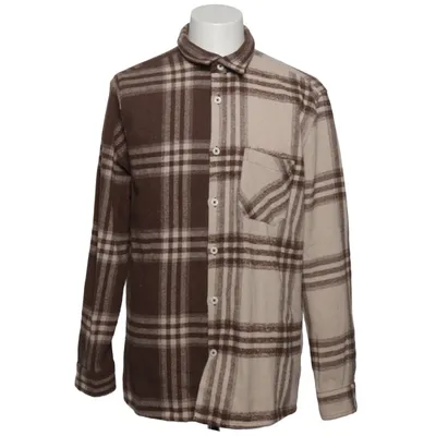 Flanellen overhemd (Bruin, Beige) van DeFacto
