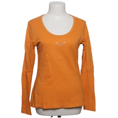 Long sleeve T-shirt (Orange) from Trigema Cotton, Elastane