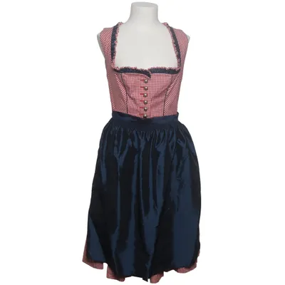 Dirndl (Rood, Blauw, Wit) van Kaiser Franz Josef Katoen, Polyamide, Polyester